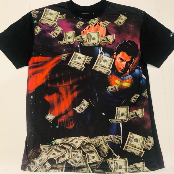 SUPERMAN DC COMICS T-SHIRT by SLOWBUCKS - Picture 1 of 6